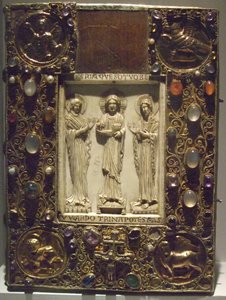 Front Cover of an Evangeliar of Bishop Bernward by Bernward Evangeliar Hildesheim Hildesheim